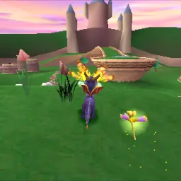 Spyro the Dragon (PlayStation) playing in Wecade